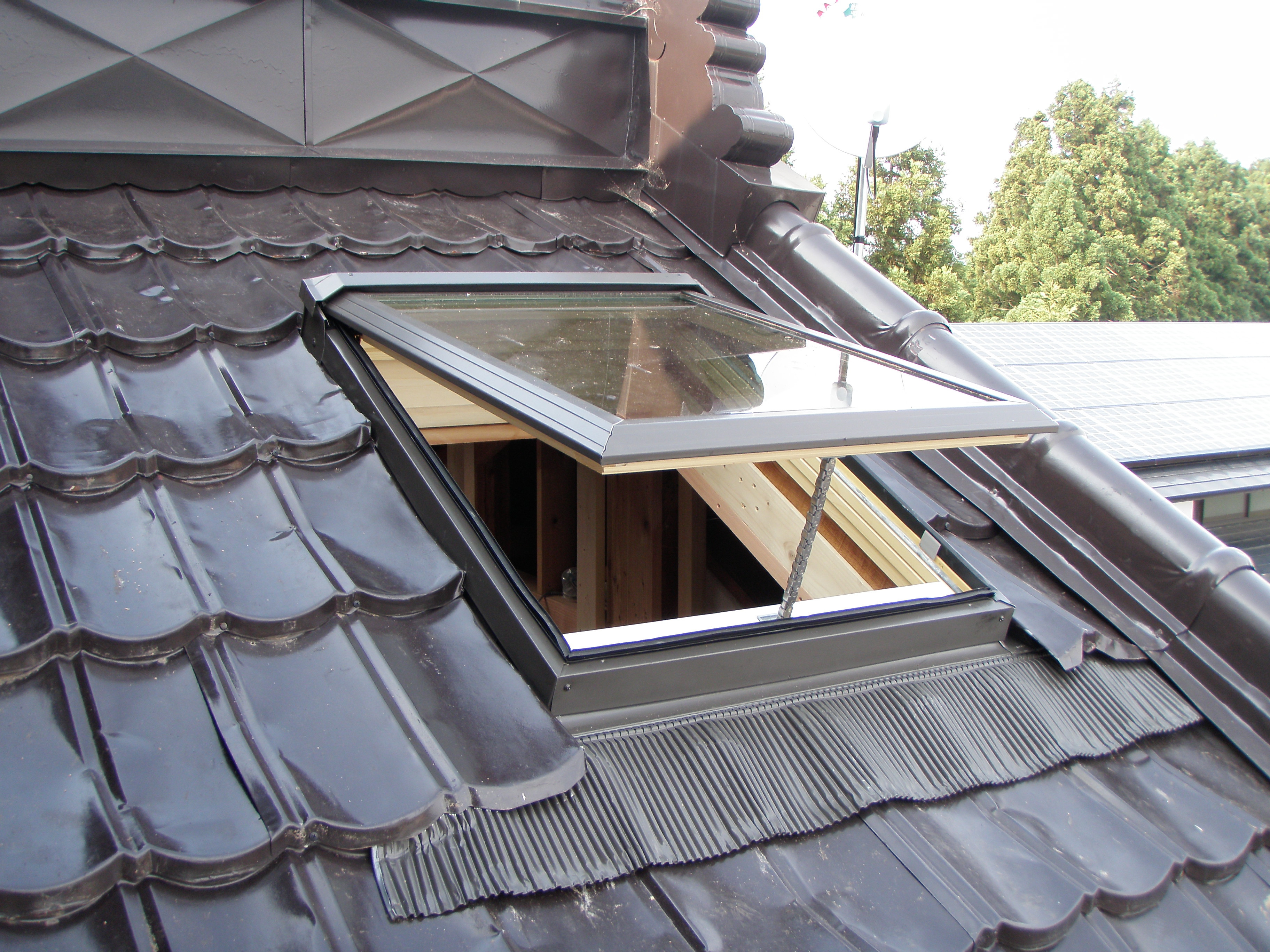 Installation de Velux avec Les Compagnons Moëllo à Vernon (27200)