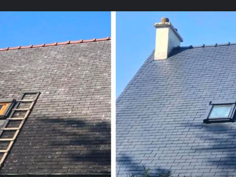 Démoussage et nettoyage de toiture à Vermon (27200) dans l'Eure (27) Démoussage et nettoyage de toiture à Vermon (27200) dans l'Eure (27)